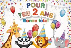 2 ANS - POUR TES 2 ANS, BONNE FÊTE! - DE ROSEDALE